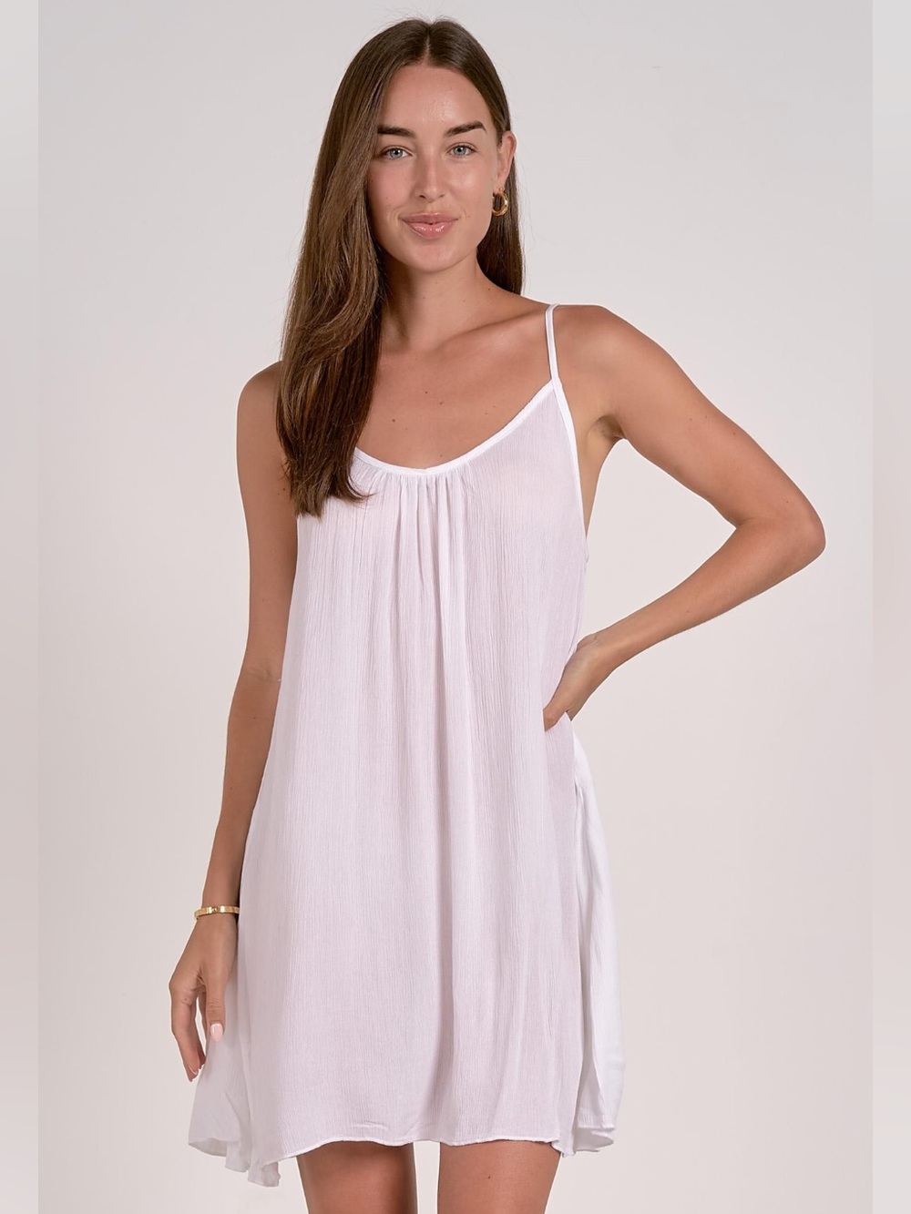 NWT Elan Cover up dress with pockets / M